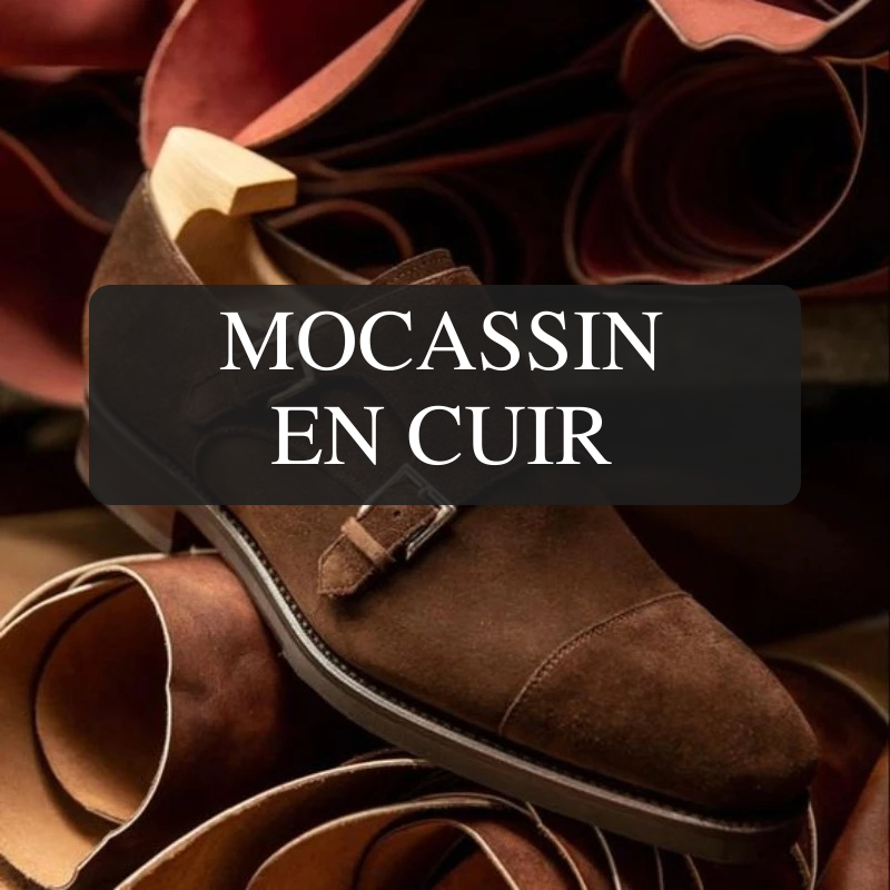 Mocassin en Cuir