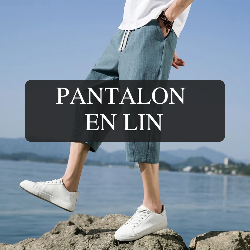 Pantalon Homme Lin