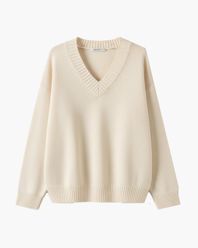 Maglione da uomo con scollo a V