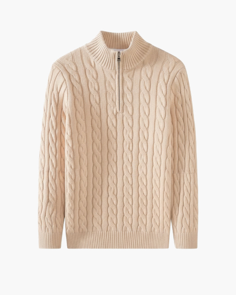 Maglione con cerniera