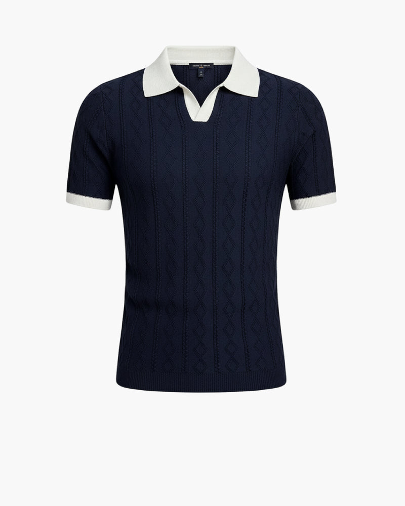 Polo in maglia da uomo