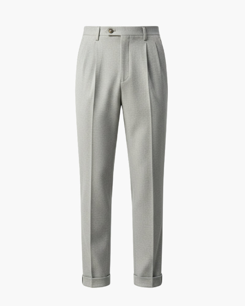 Pantaloni di lana grigi