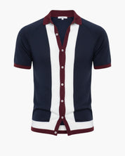 Camicia blu da uomo