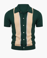 Camicia verde da uomo
