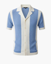 Camicia celeste da uomo