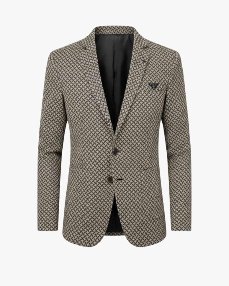 Blazer pied de poule