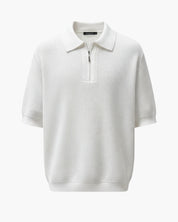 Polo con cerniera da uomo