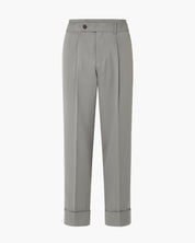 Pantaloni da completo grigi da uomo