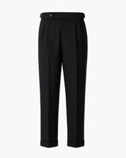 Pantaloni da completo neri da uomo