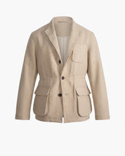 Giacca safari beige da uomo