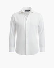 Camicia da uomo a righe bianche