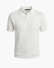 Polo testurizzata da uomo