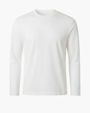 T-shirt girocollo a manica lunga