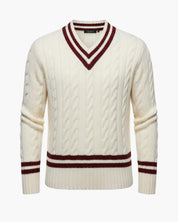 Maglia tennis da uomo con scollo a V
