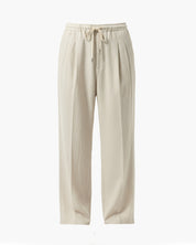 Pantaloni jogger in lino