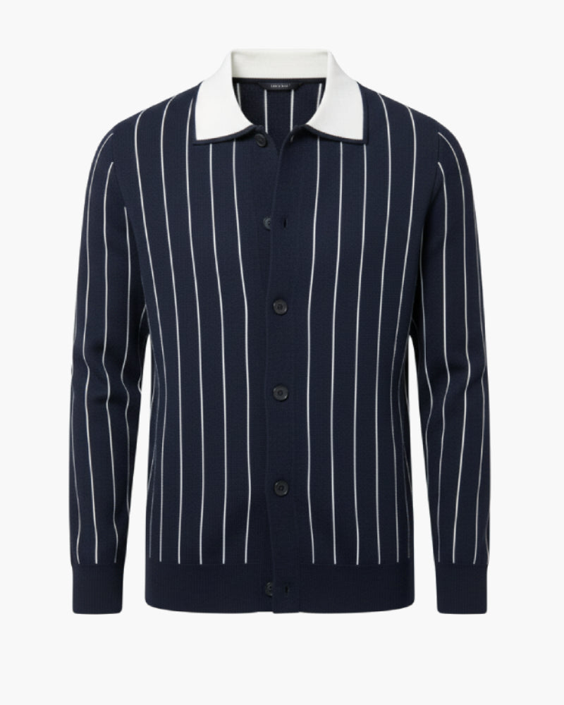 Cardigan a righe