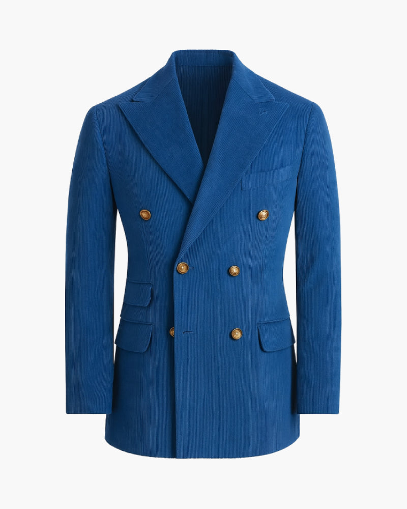 Giacca da uomo blu royal