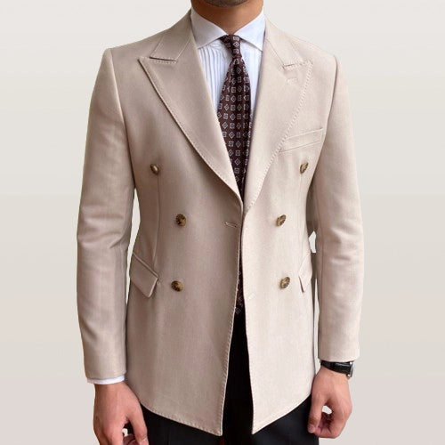 Vestito Cappotto Uomo Stile Inglese Abito Inglese Da Uomo