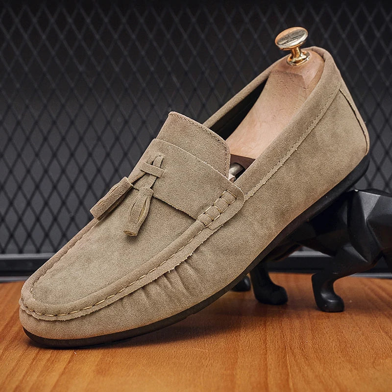 Mocassin à Gland Homme Daim | Old Money