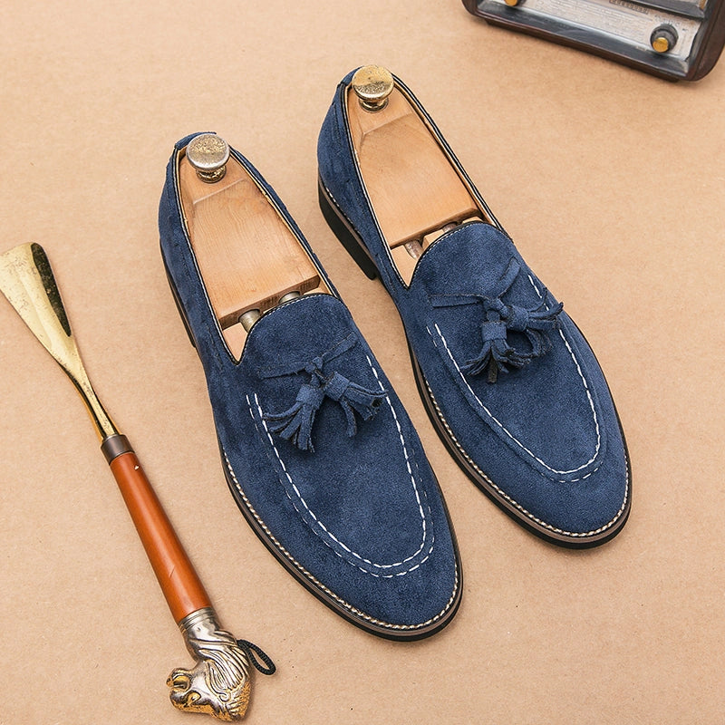 Mocassin à Gland en Daim | Old Money