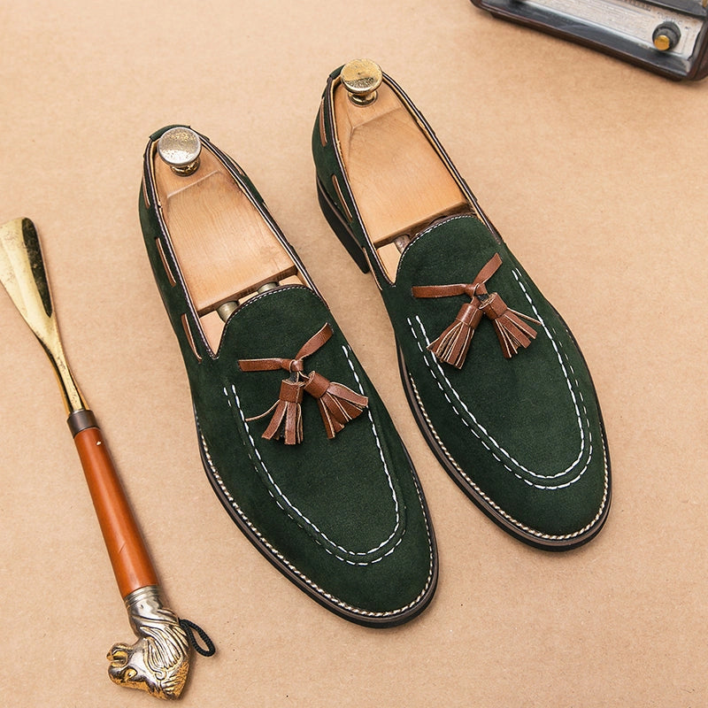 Mocassin à Gland en Daim | Old Money