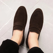 Mocassins en Daim pour Homme | Old Money