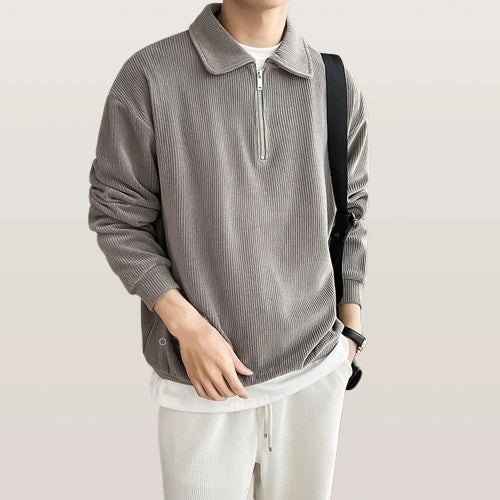 Polo Half Zip | Old Money