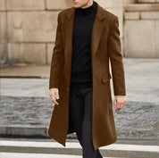 Trench coat laine homme