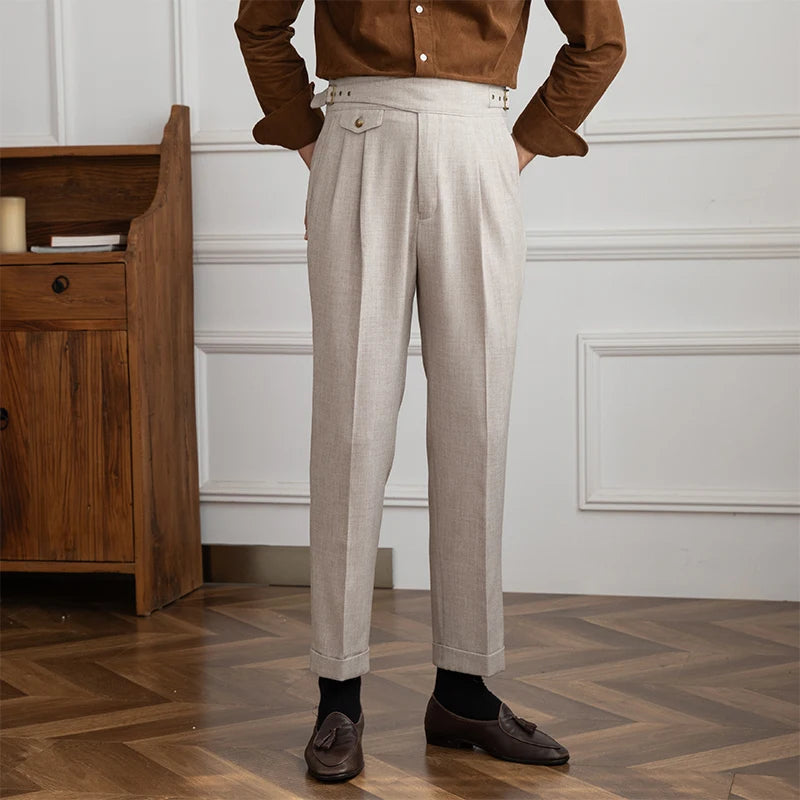 Pantaloni da uomo con piega anni '50