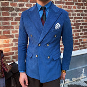 Blazer bleu roi homme