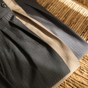 Pantalon costume homme rayé