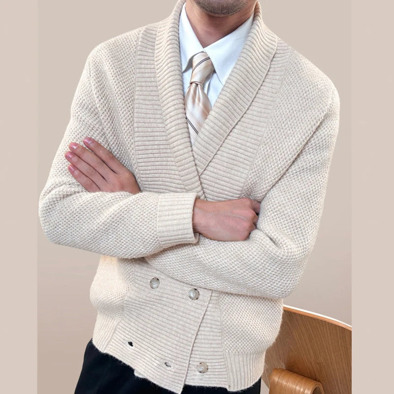 Cardigan homme epais