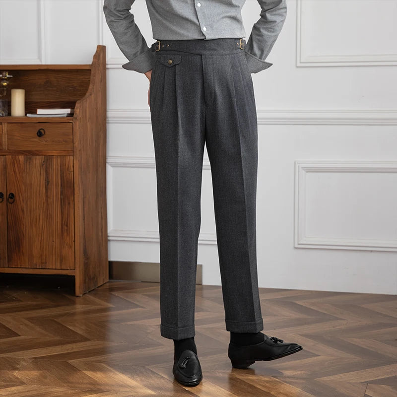 Pantalon a pince homme année 50