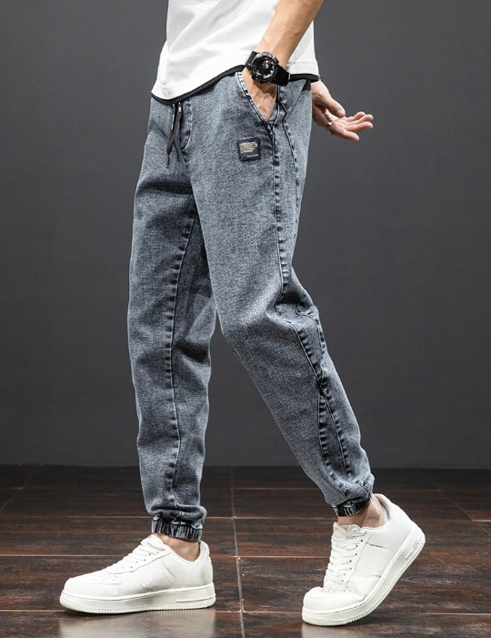 Jean Streetwear Gris