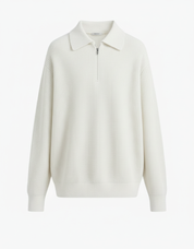 Polo con mezza zip